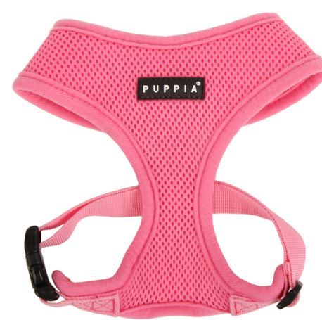 Puppia Soft Harness A Pink image