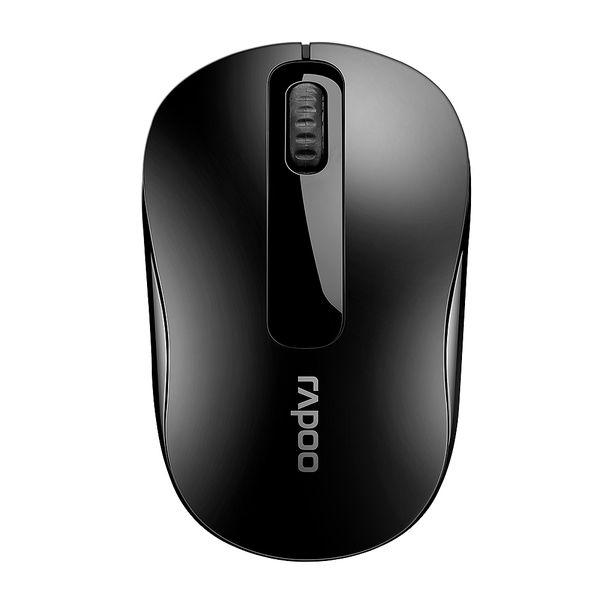 Rapoo M10 Plus Wireless Optical Mouse - Black