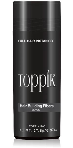 Toppik Hair Building Fibers - Black 27.5g - 75 Day Supply