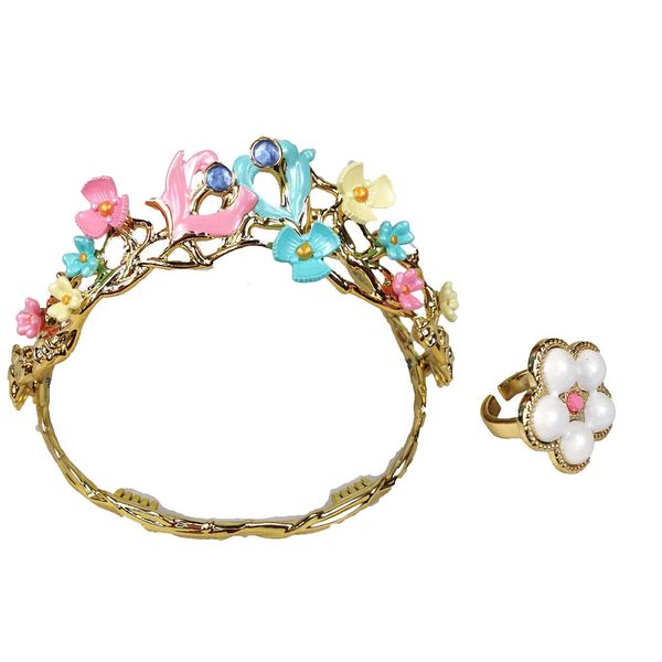 Disney Princess Cinderella Wedding Ring &amp; Tiara