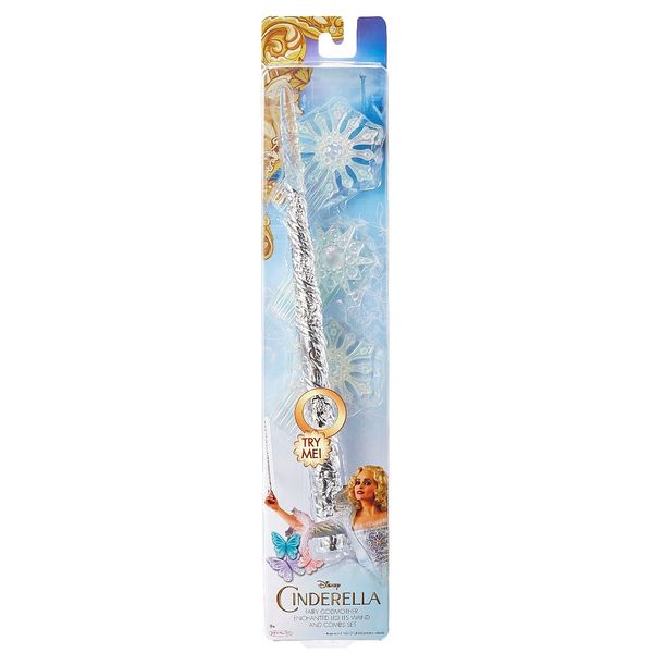 Disney Princess Cinderella Enchanted Wand &amp; Comb Set