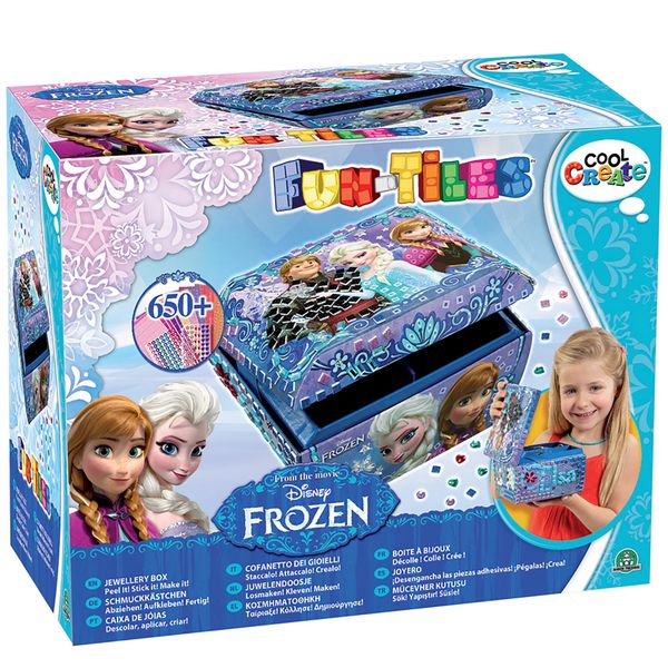 Disney Frozen Fun Tiles Jewellery Box