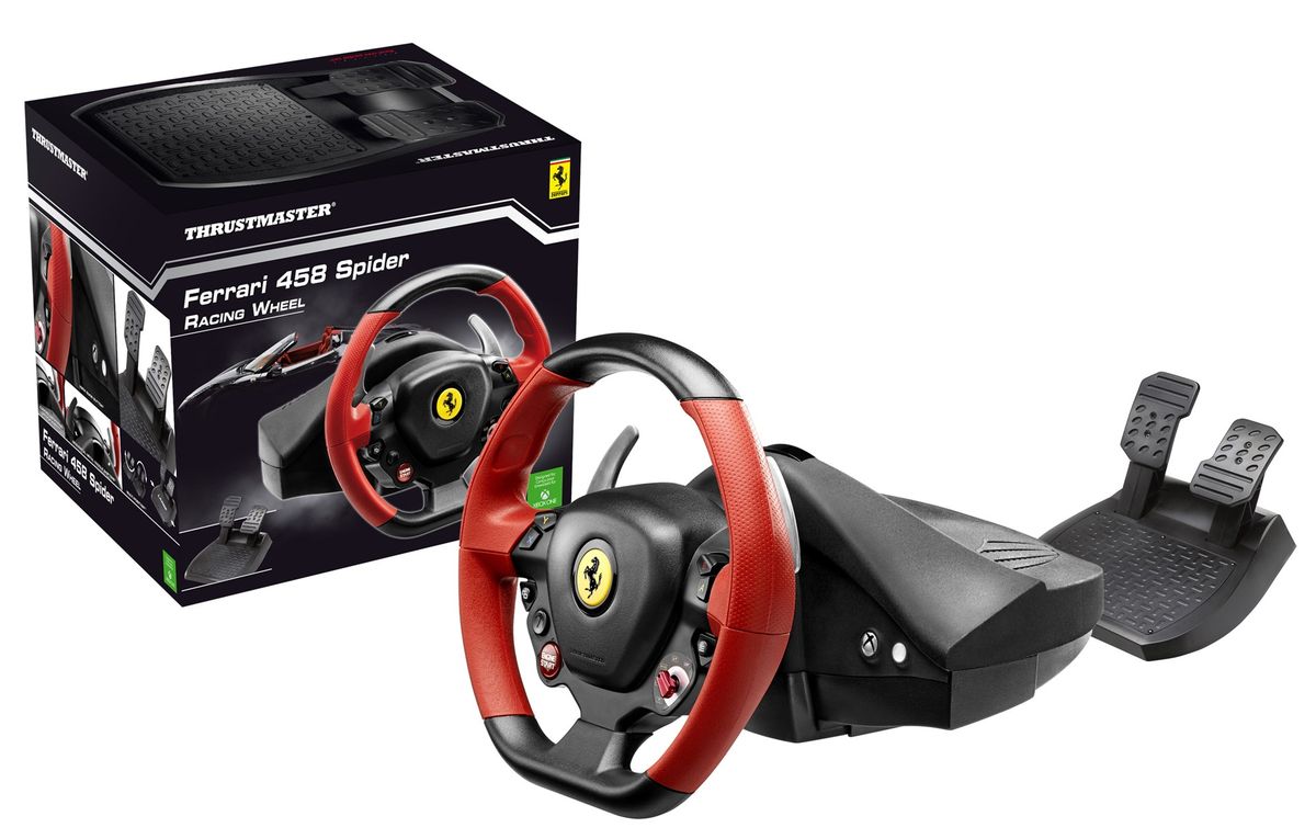 Thrustmaster - Steeringwheel - Ferrari 458 Spider (pc) | Buy Online in ...