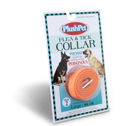 PlushPet Dog Flea and Tick Collar Large 66cm - (Pack of 2)