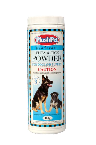 PlushPet Dog Powder 100g - (Pack of 2)