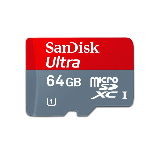 SanDisk 64GB Mobile Ultra MicroSDXC Class 10 UHS-1 30MB/s Memory Card with SD Adapter (NEW VERSION) - Retail Packaging with Komputerbay SDXC USB