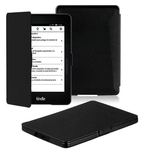Supcase Amazon Kindle Voyage 6" Hard-Shell Magnetic Case &amp; Cover - Black