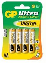 GP AA Ultra Plus Alkaline Batteries - 1.5V