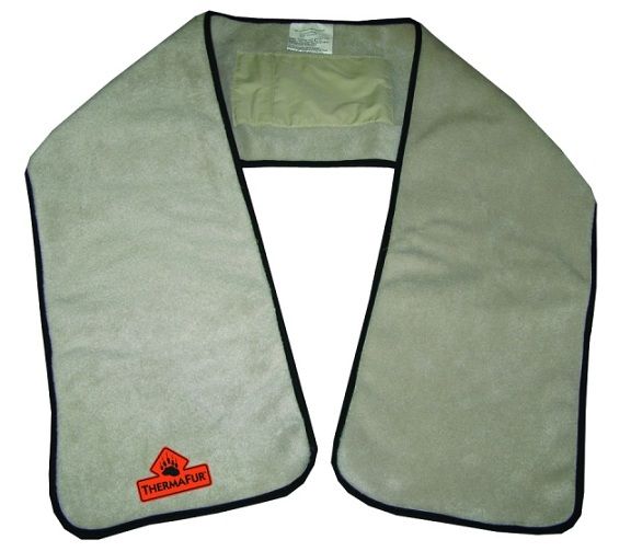 Techniche Thermafur Air Activated Heating Scarf - Khakhi