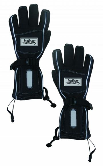 Techniche Irongear Battery Powered Electric Heating Gloves - Black