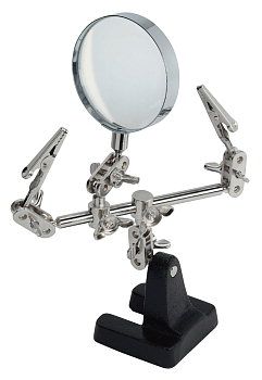 Helping Hands with Magnifying Glass - Essential Tool