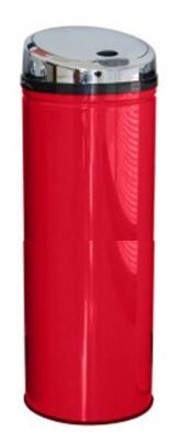 Fine Living Sensor Dustbin Round 42 Litre - Red
