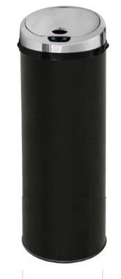 Fine Living Sensor Dustbin Round 42 Litre - Black