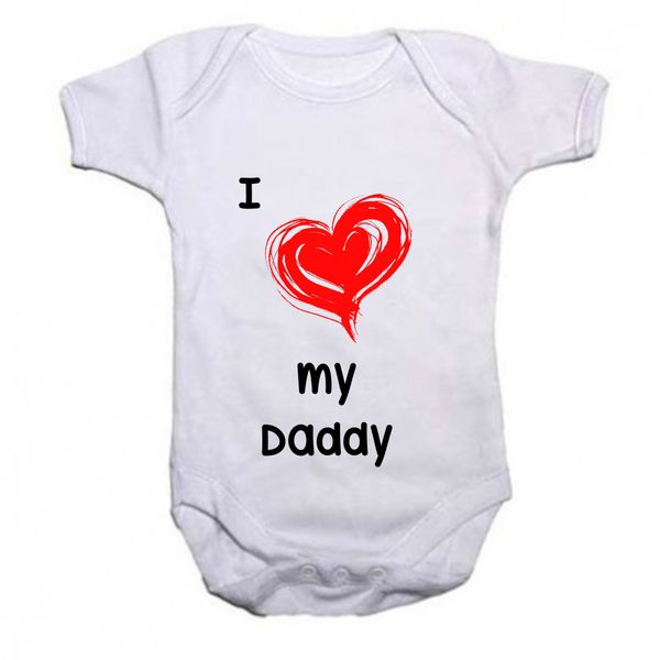 Noveltees I Love My Daddy Body Vest Image