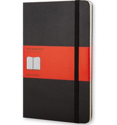 Moleskine Classic Black Large Address Notebook