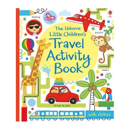 Airplane Activity Book for Kids Ages 4-8: Fun Airplane Activities for Kids.  Travel Activity Workbook for Road Trips, Flying and Traveling: Planes