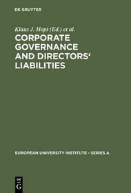 Corporate Governance and Directors' Liabilities | Shop Today. Get