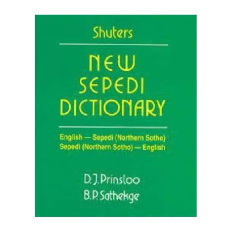 Shuters new Sepedi dictionary Image
