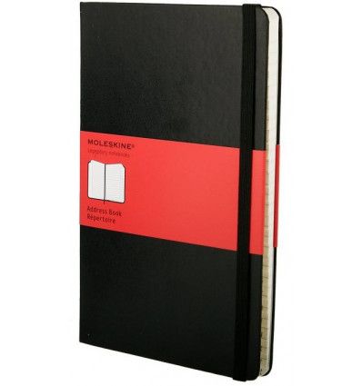 Moleskine Classic Black Pocket Address Book