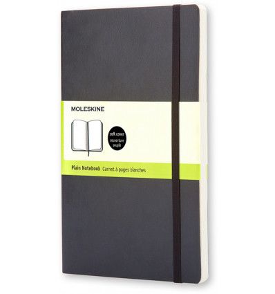 Moleskine Soft Black Pocket Plain (A6 Softcover)