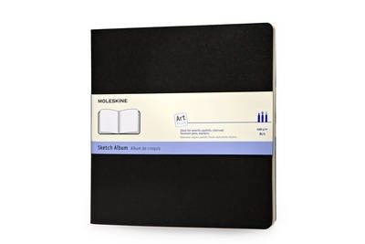 Moleskine Art Cahier Sketch Album Black Square (19 x 19cm)