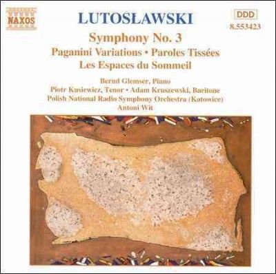 Polish National Radi - Lutoslawski: Orch.Works Vol 03 (CD)