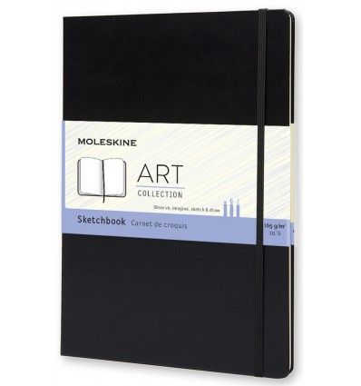Moleskine Art Sketchbook Black A4 (Hardcover)