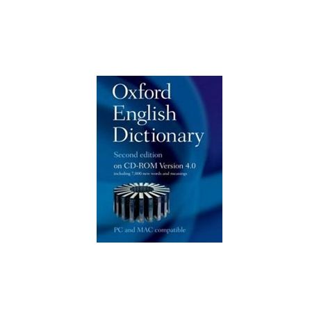 The Oxford English Dictionary Second Edition on CD-ROM Version 4.0