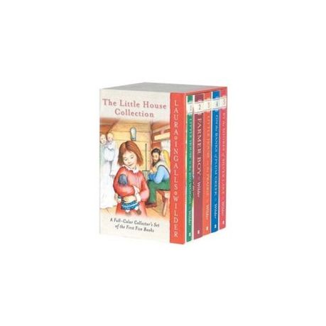 Books 1 to 5 Little House 5-Book Full-Color Box Set 