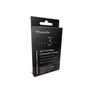 Livescribe 3 Smartpen Ink Cartridge, Medium Black (8-pack)