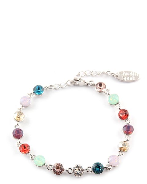 Civetta Spark Crystal Bracelet - Made With Mix Color Swarovski Crystal
