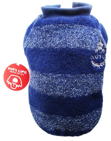 Dogs Life - Wool Jersey 2 - Navy - 4 x Extra-Large