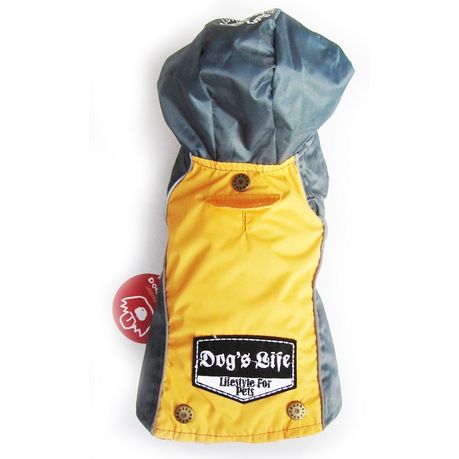 dog rain jacket large