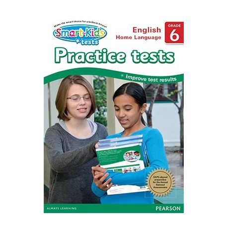 Smart-Kids Practice Tests English Home Language Grade 6 Test Book : Grade 6: Test Book Image