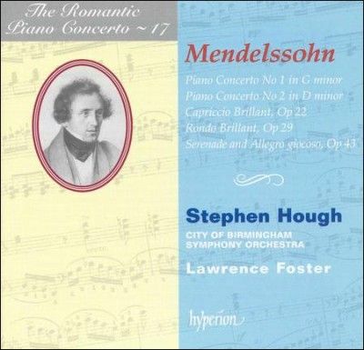 Stephen Hough - Mendelssohn: Two Piano Concertos (CD)