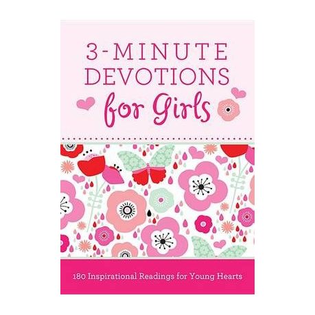 3-Minute Devotions for Girls Image