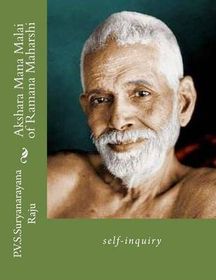 Akshara Mana Malai of Ramana Maharshi: self-inquiry | Buy Online in ...
