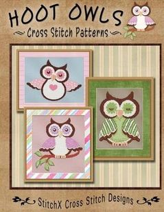 Hoot Owls Cross Stitch Patterns
