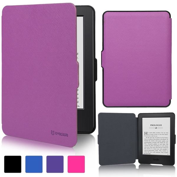 Purple Magnetic Case / Cover for Amazon Kindle Touch 6" (2014 model)