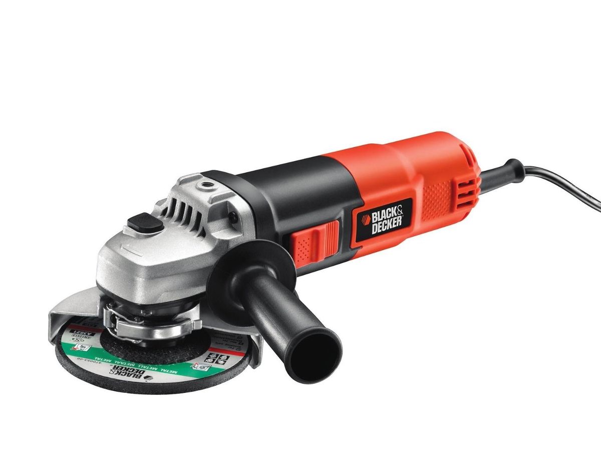 Black Decker 115mm Small Angle Grinder 900W Shop Today