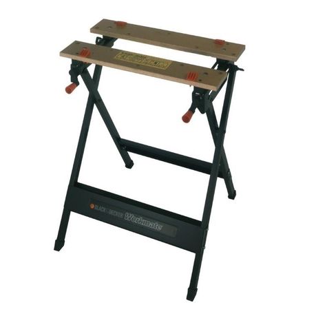 Black+Decker Workmate 301, Folding Workbench, Movable Wood Jaws