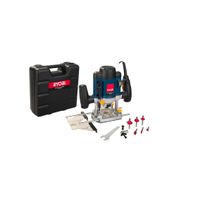 1200W 6.35mm Plunge Router with Accessories and Kitbox