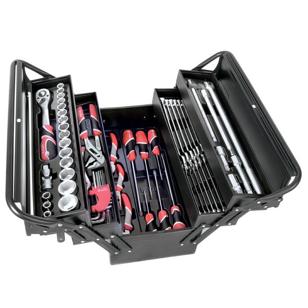Yato - C-Lever Tool Box Tool Set - 64 Piece