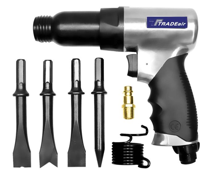 Tradeair - Chip Hammer Complete 4 Hex Fittings