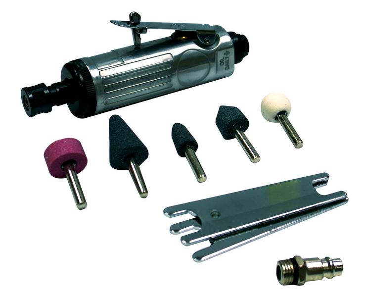 Tradeair - Die Grinder Kit With 5 Grinding Stones