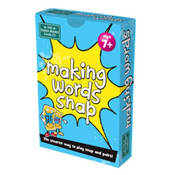 Greenbean School Years Making Words Snap Board Game