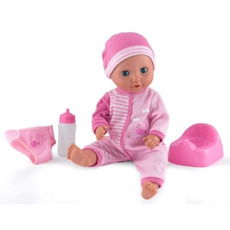 Dolls world 38cm Tinkles Drink &amp; Wet Doll - Girl