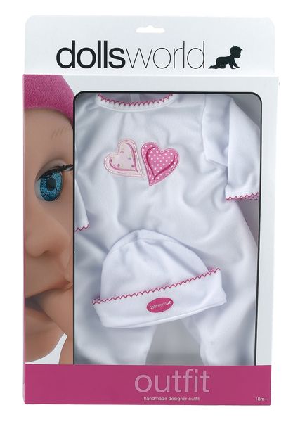 Dolls world Outfit Romper and Hat