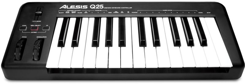 Alesis Q25 25-Key USB MIDI Keyboard Controller