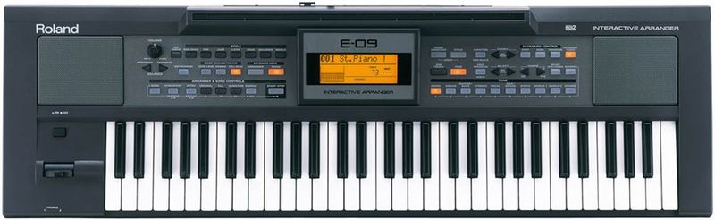 Roland E-09 Arranging Keyboard, Black